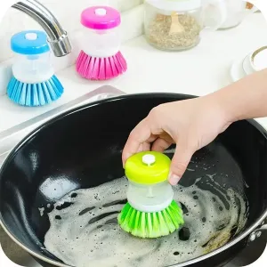 Kitchen Cleaning Dish Brush Scrubber (1 Pc)